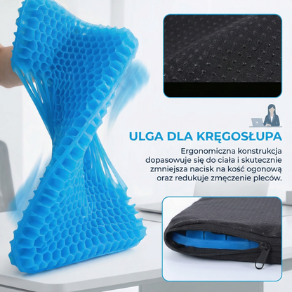 Nuvia™ Pro - Pożegnaj dyskomfort w trakcie siedzenia!